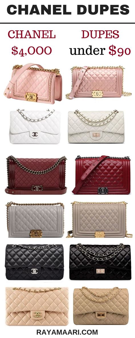 kate spade chanel dupe|chanel dupes.